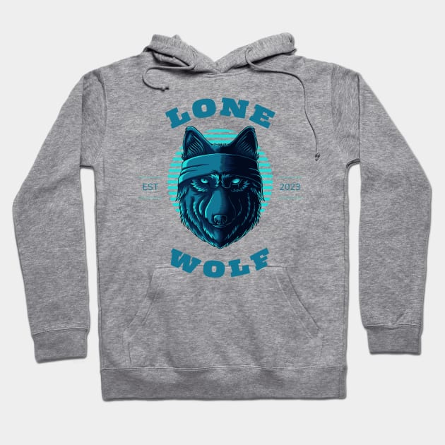 Lone Wolf Hoodie by Pearsville